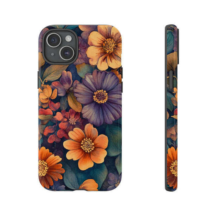 Levendig Aquarel Bloemenpatroon