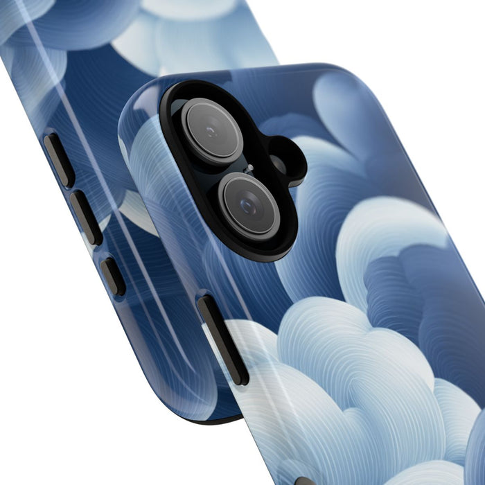 Blauw-Wit Wolkenpatroon