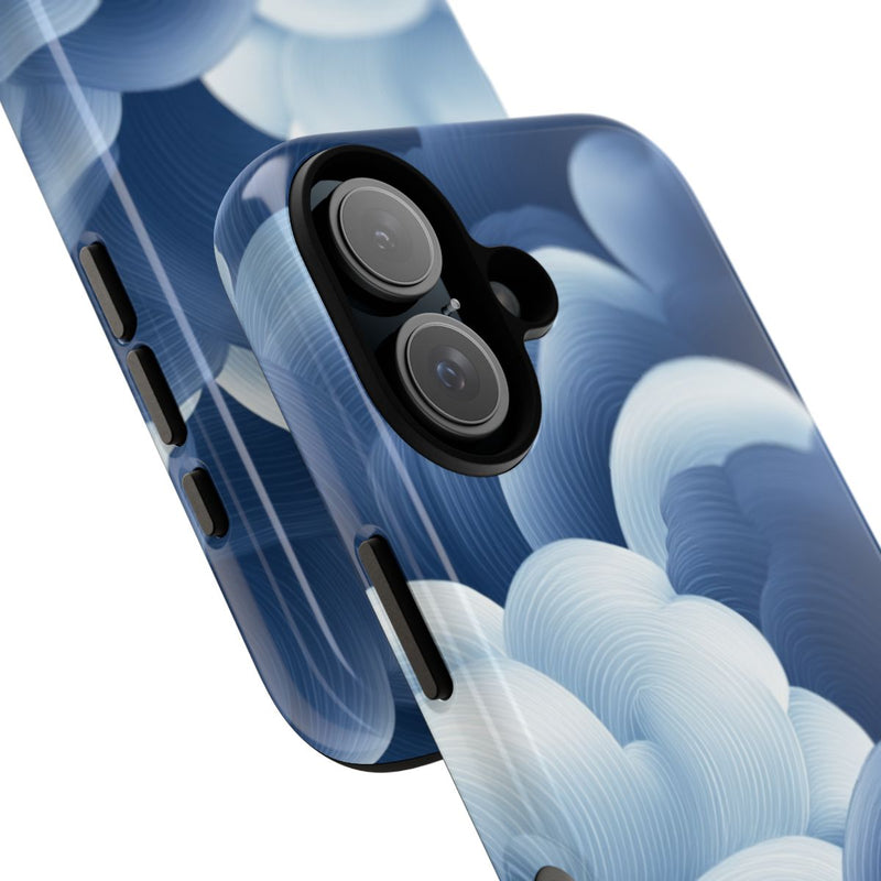 Blauw-Wit Wolkenpatroon