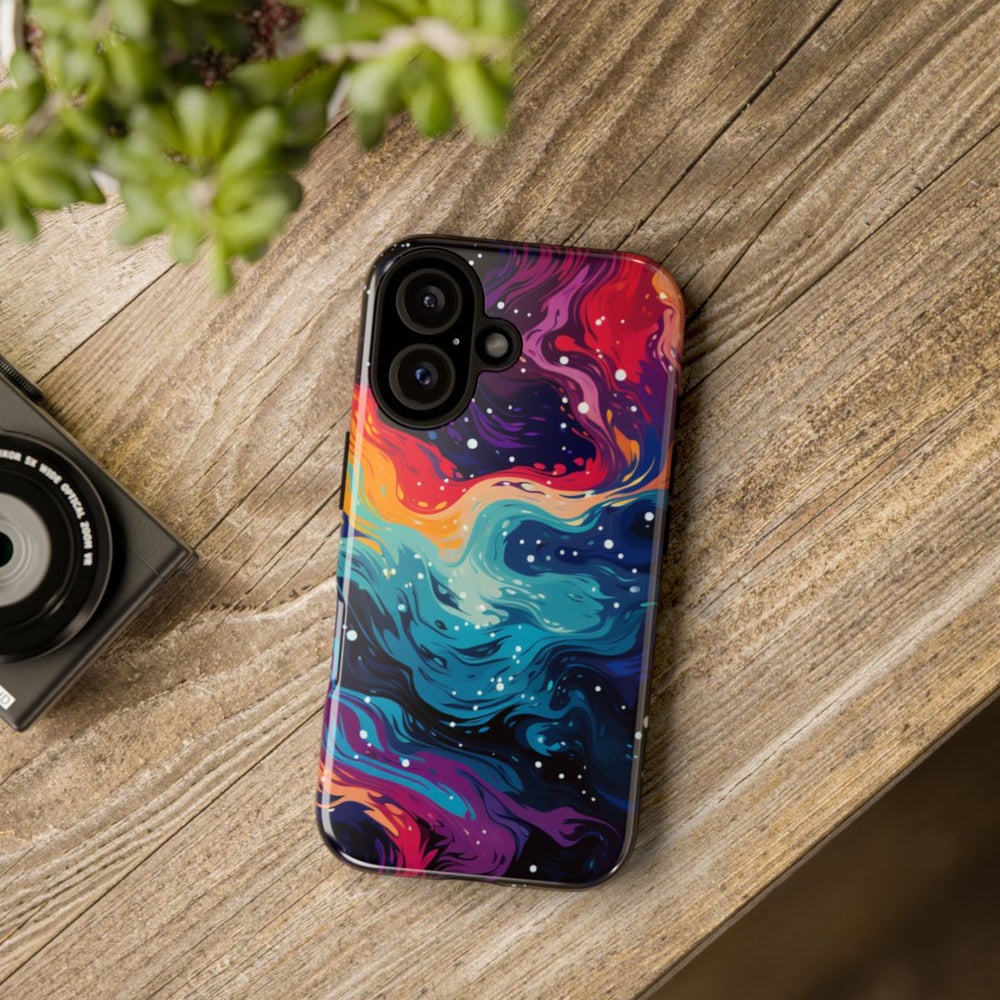Kleurrijk Abstract Galaxy Patroon