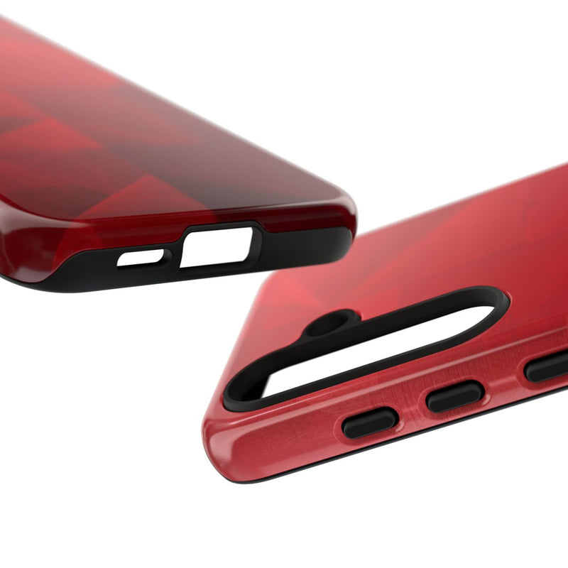 Rood Geometrisch Abstract Ontwerp