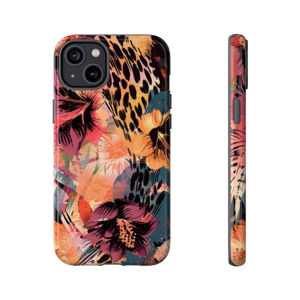 Abstracte Bloemen- en Dierenprint