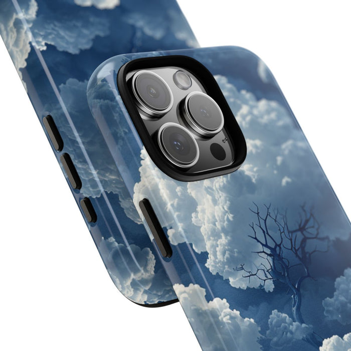 3D Wolken en Boompatroon
