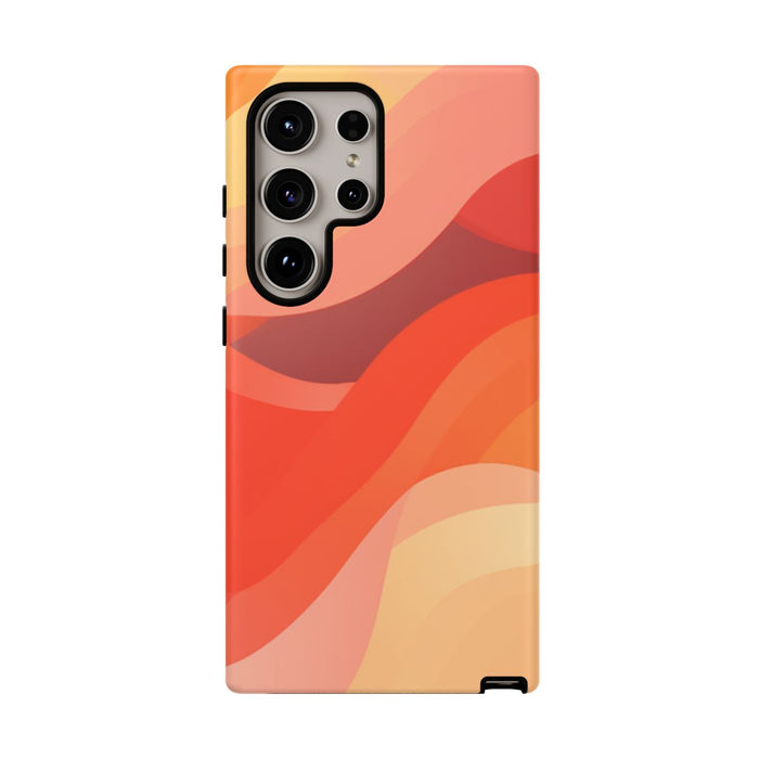 Warme Abstracte Golfpatronen