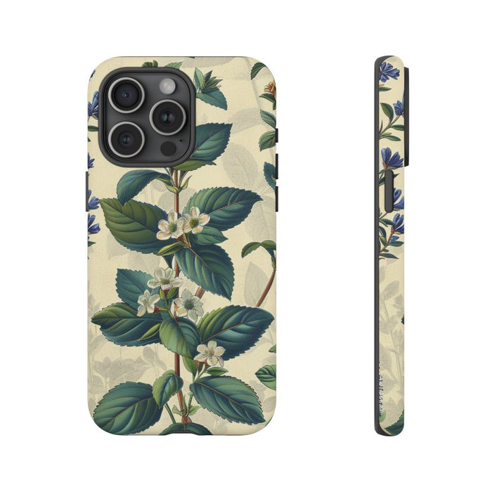 Vintage Botanisch Kruidenpatroon