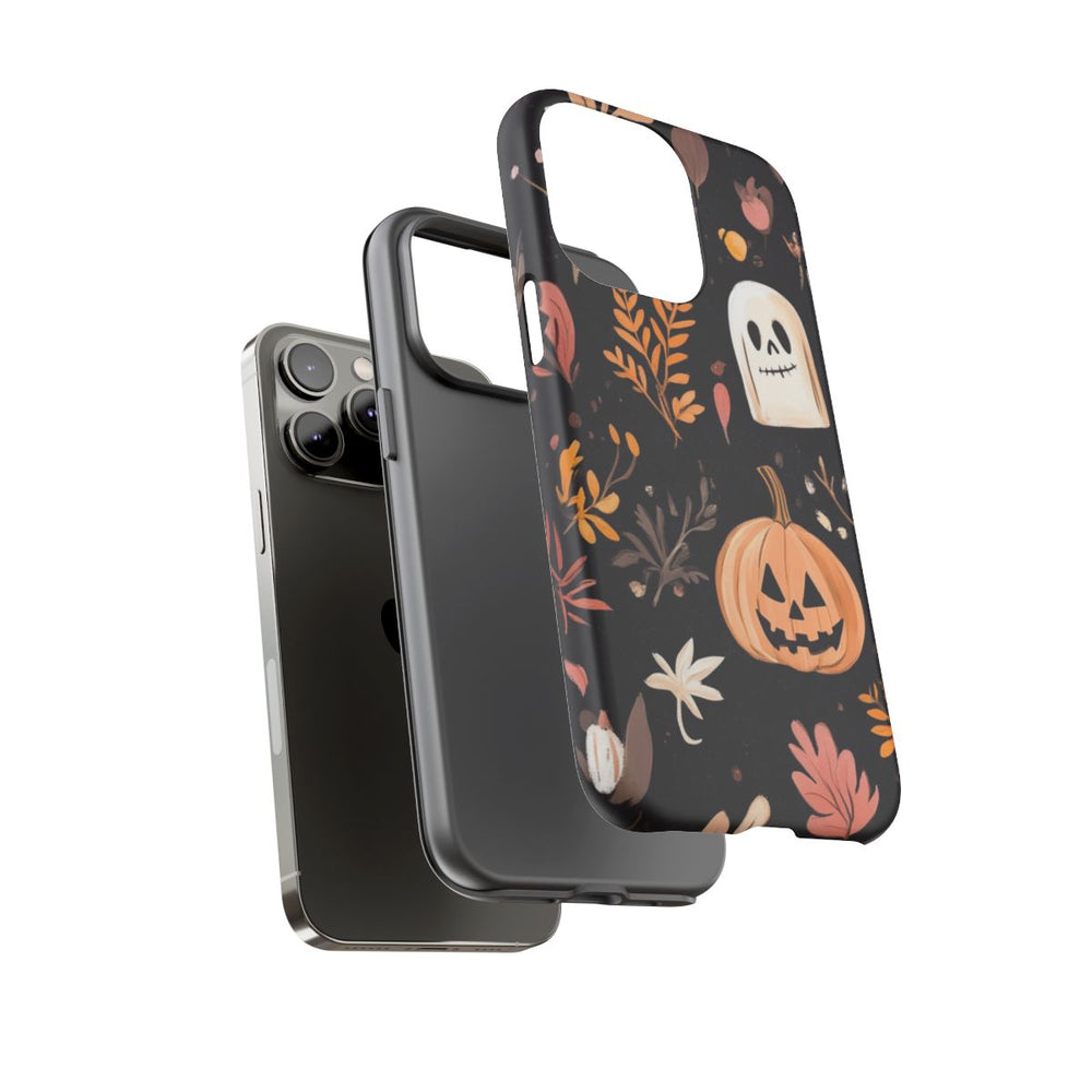 Halloween Pompoen- en Spookmotief