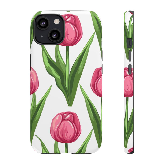 Roze Tulp Bloemenpatroon