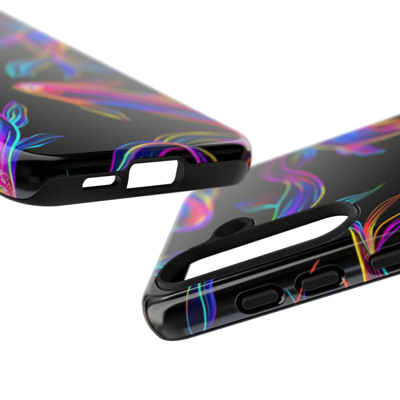 Neonkleurige Vissenpatroon