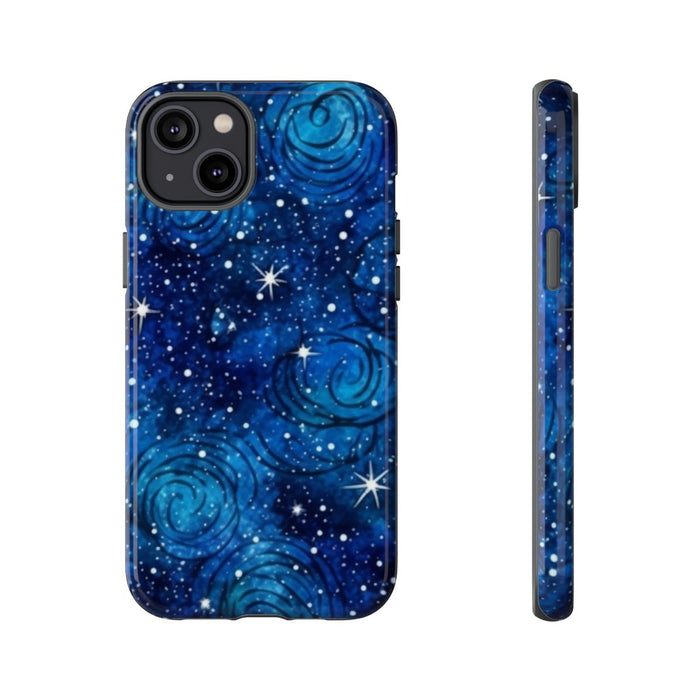 Blauw Sterrenstelsel Patroon