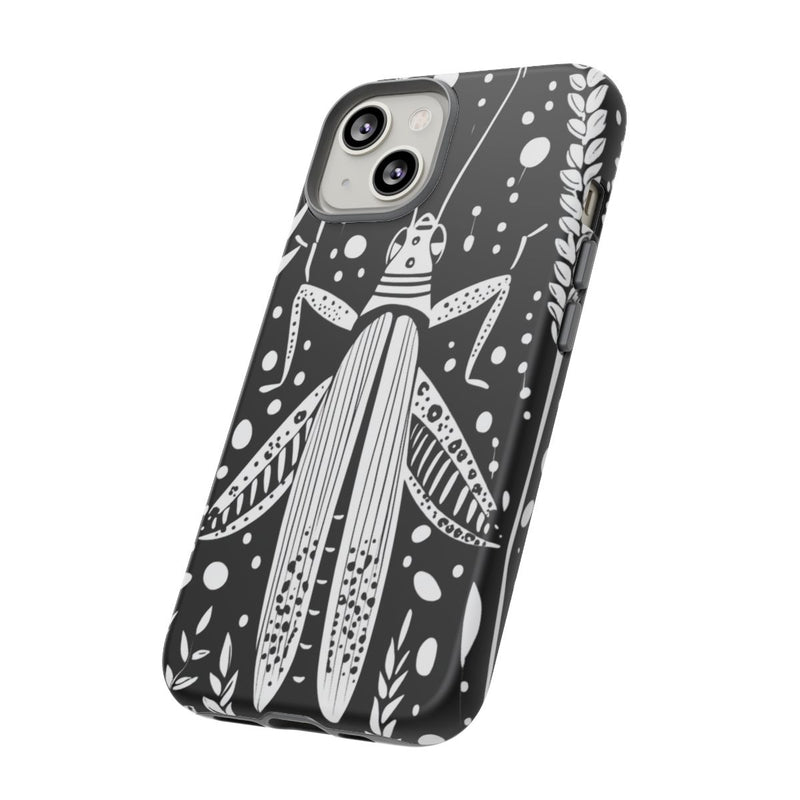 Zwart-Wit Sprinkhaan en Roggepatroon