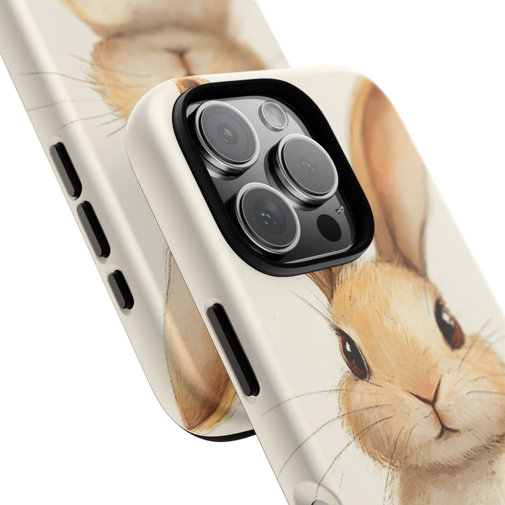 Lieve Beige Konijnenillustratie