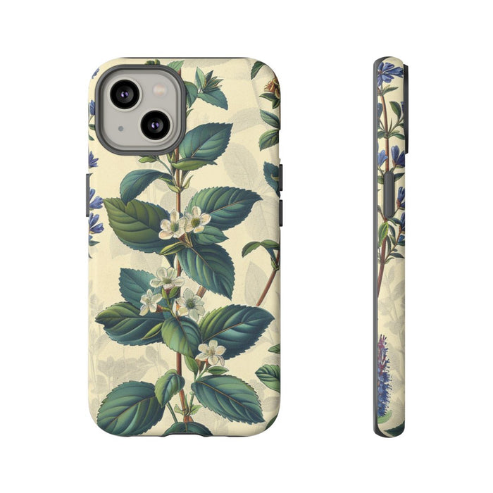 Vintage Botanisch Kruidenpatroon