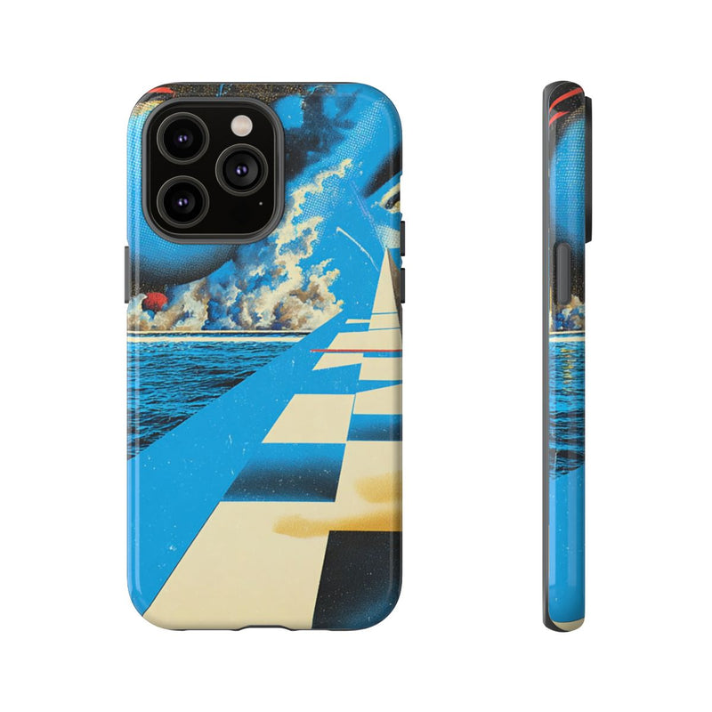 Surrealistische Geometrische Oceaanscène