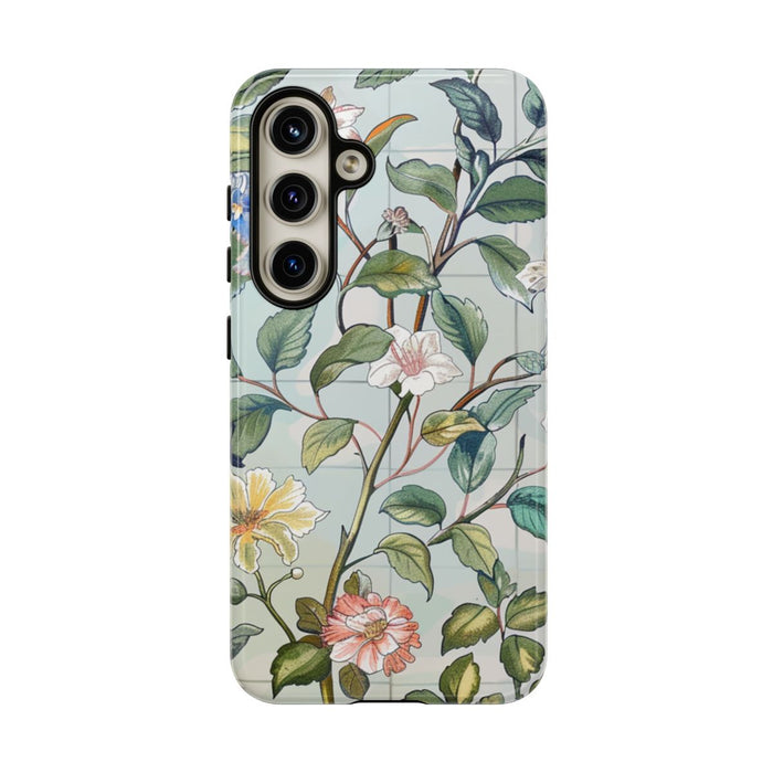 Vintage Bloemenpatroon met Vlinders