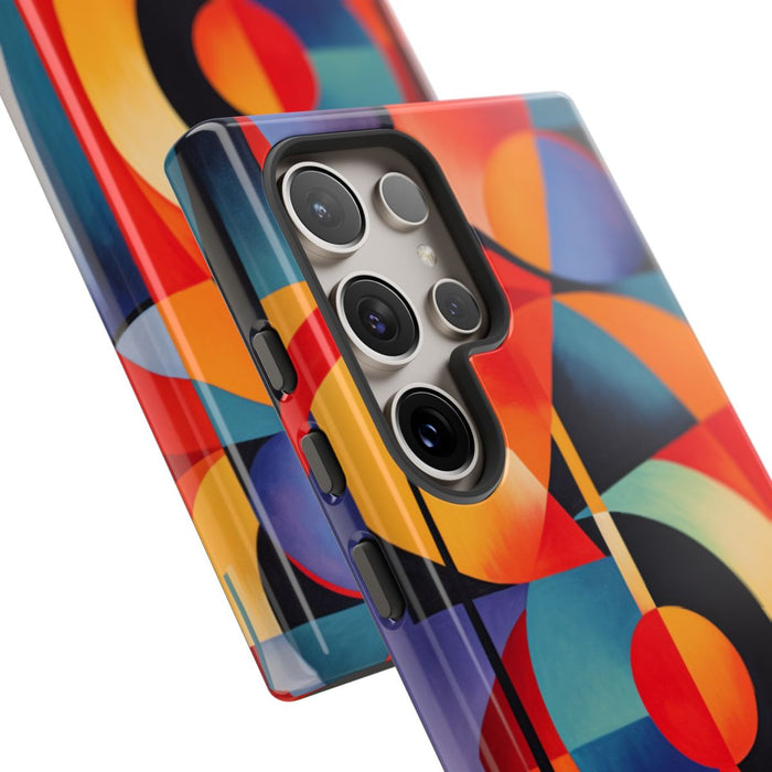 Vrolijke Geometrische Abstracte Kunst