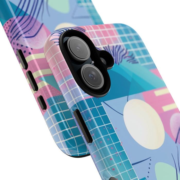 Abstract Geometrisch Patroon in Pasteltinten