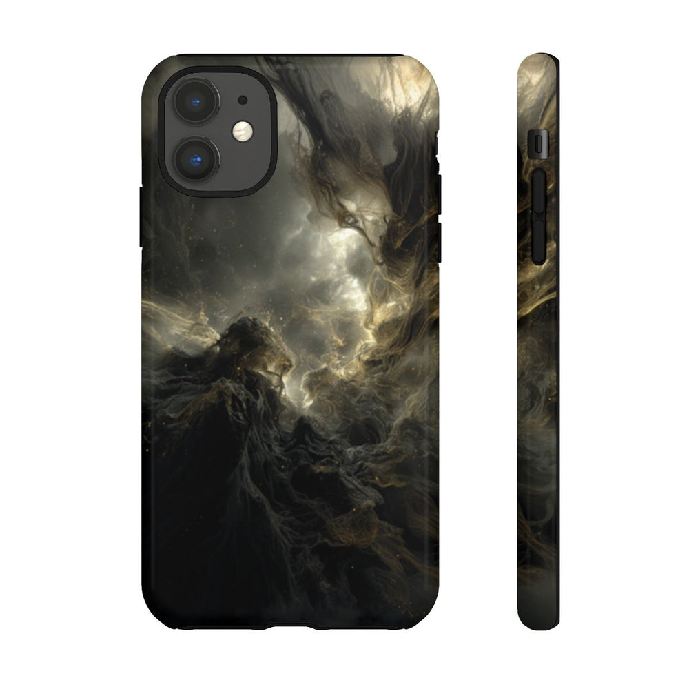 Abstracte Kosmische Schaduwen en Lichtwervelingen