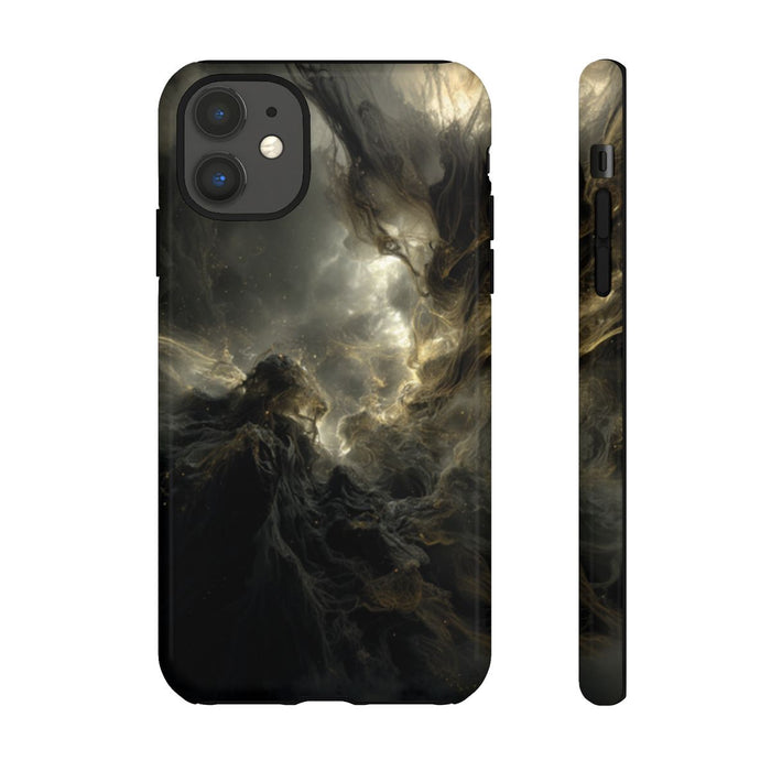 Abstracte Kosmische Schaduwen en Lichtwervelingen