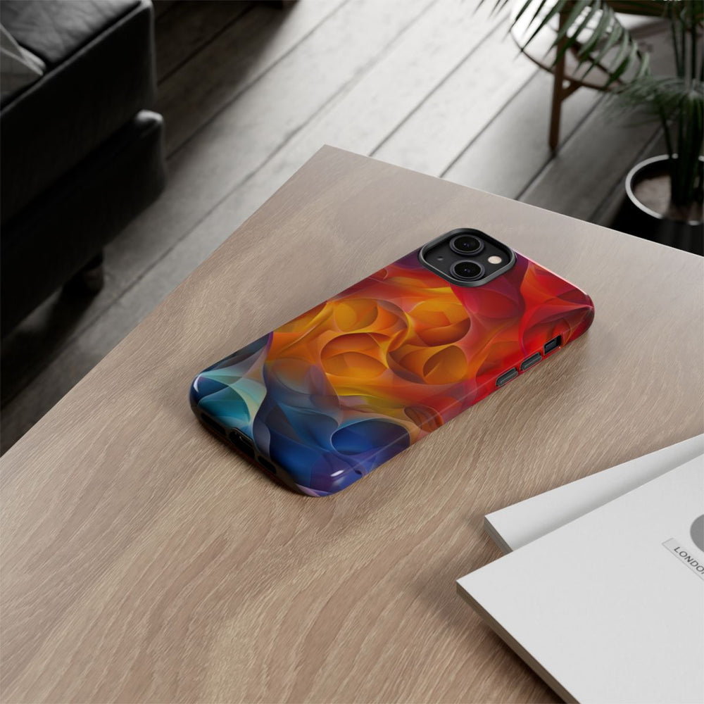Kleurrijke Abstracte Vloeiende Vormen