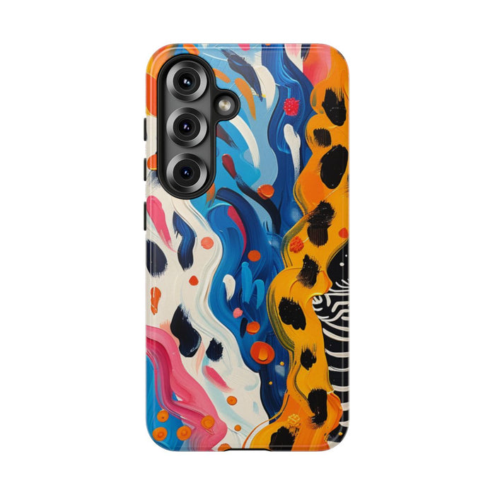 Abstract Kleurrijk Zebra Patroon
