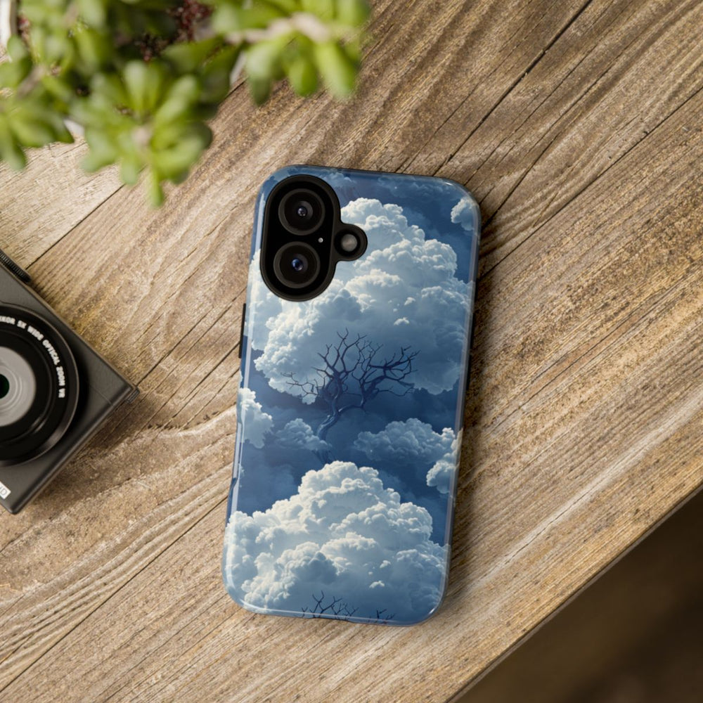 3D Wolken en Boompatroon