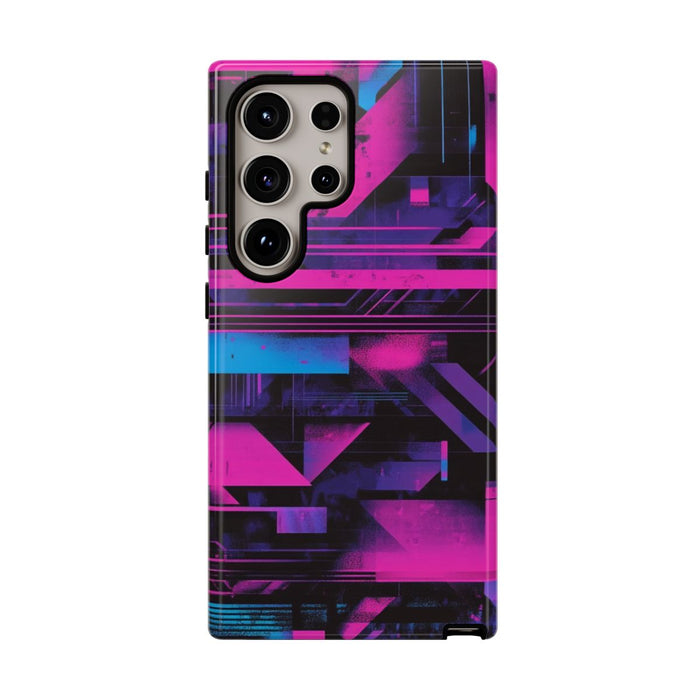 Neon Geometrisch Abstract Patroon