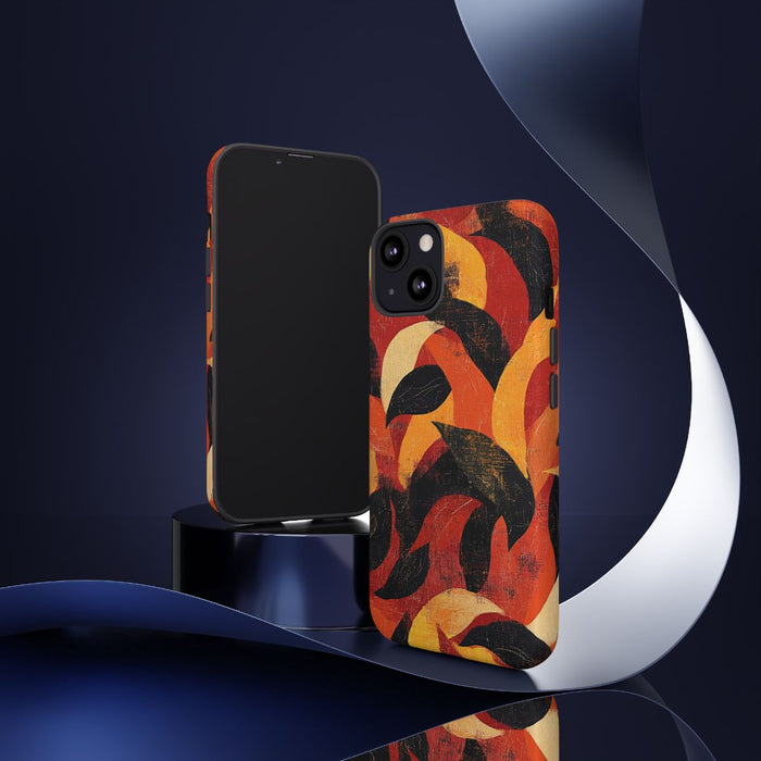 Abstract Herfstbladeren Patroon