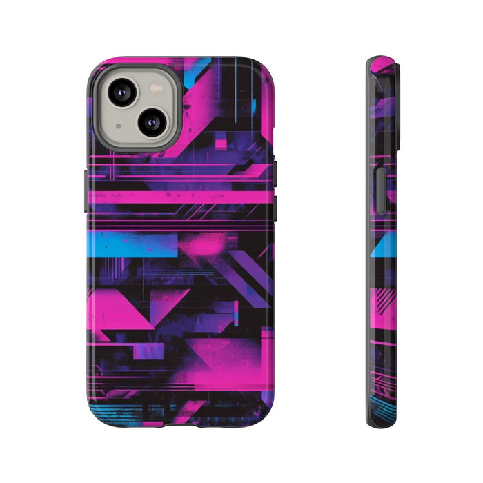 Neon Geometrisch Abstract Patroon