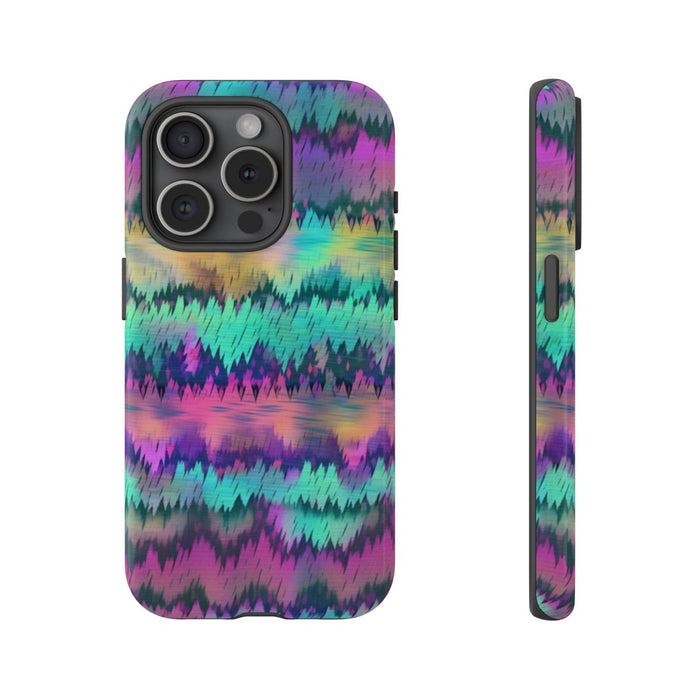 Kleurrijk Glitch Patroon Abstract Design