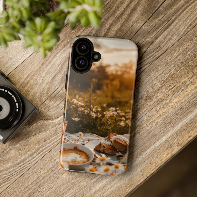 Zonnig Madeliefjesveld Ontbijtscène