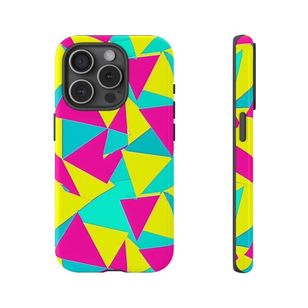Neon Driehoekenpatroon