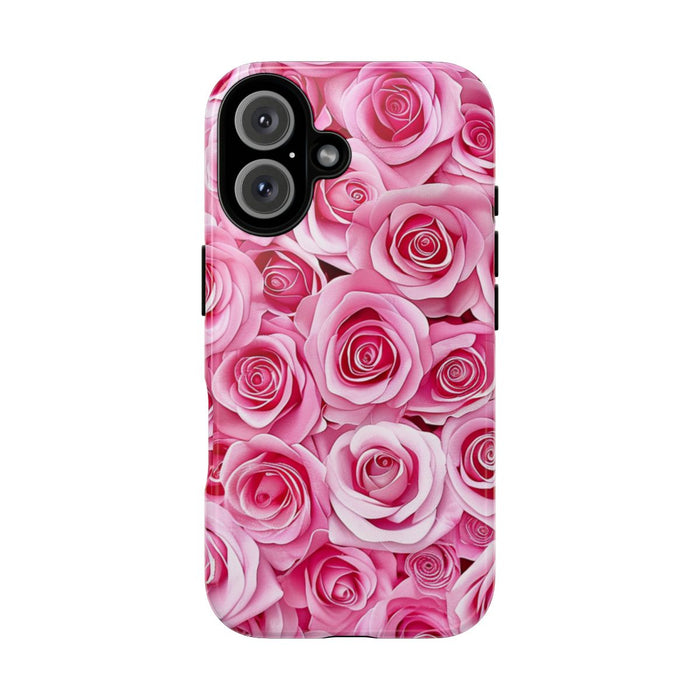 Roze Rozenpatroon
