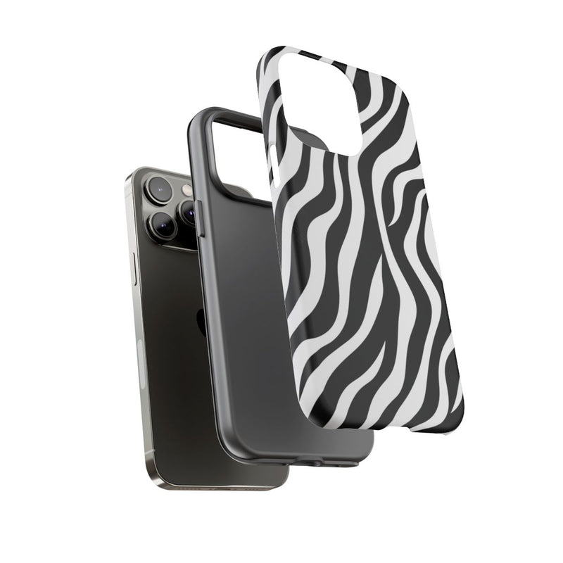 Zwart-Wit Zebra Strepenpatroon