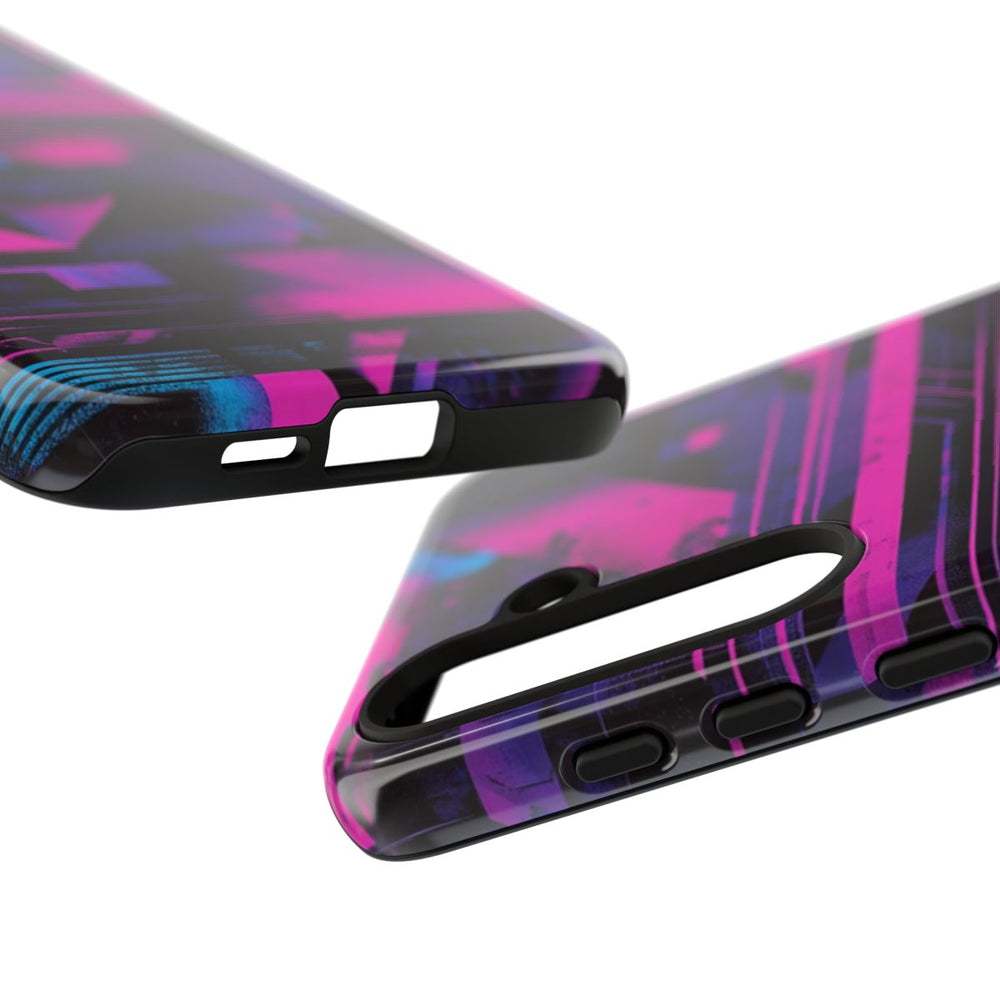 Neon Geometrisch Abstract Patroon