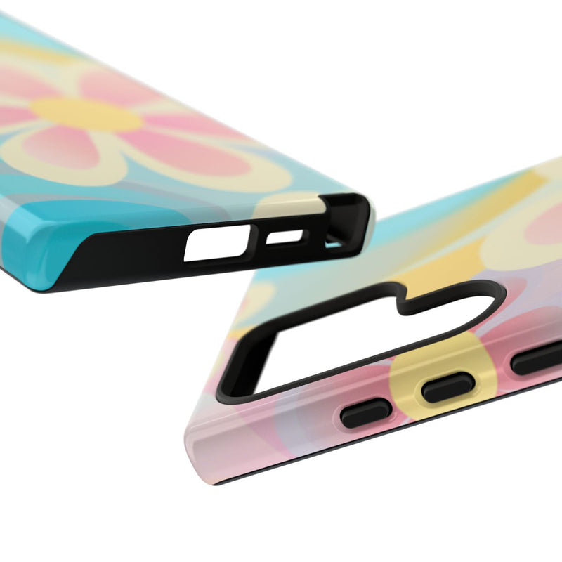 Pastel Groovy Bloemenpatroon