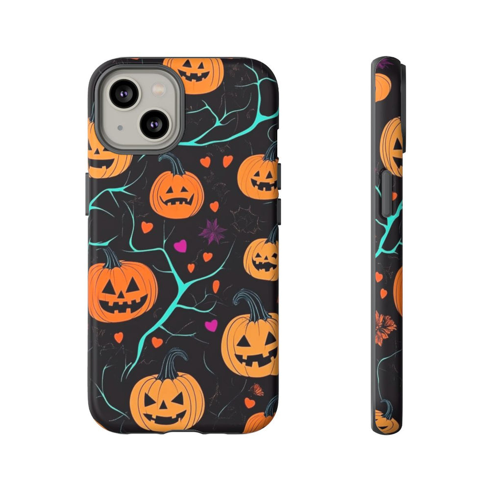 Herfstige Pompoenen en Hartenpatroon