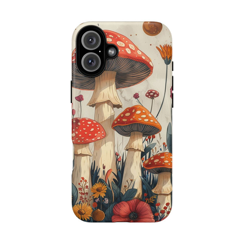 Vrolijke Paddenstoelen en Bloemen