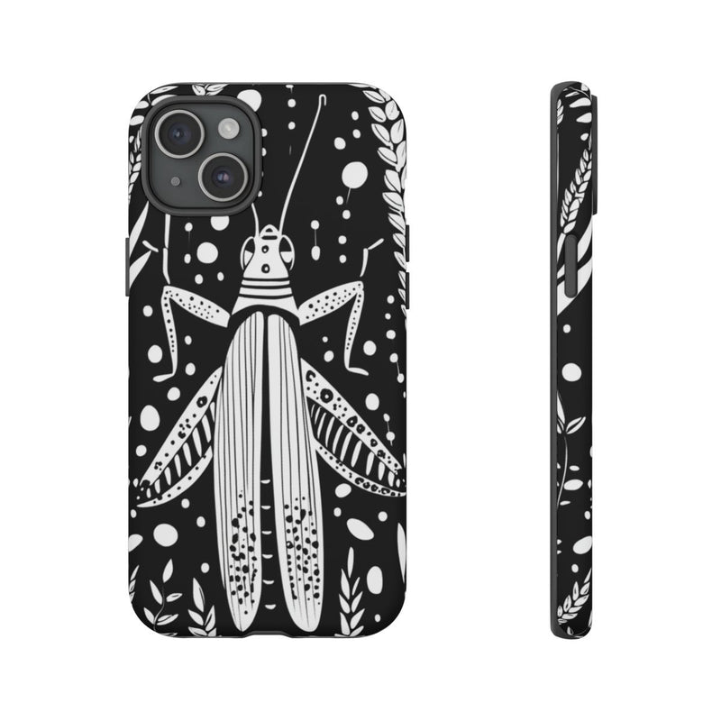 Zwart-Wit Sprinkhaan en Roggepatroon