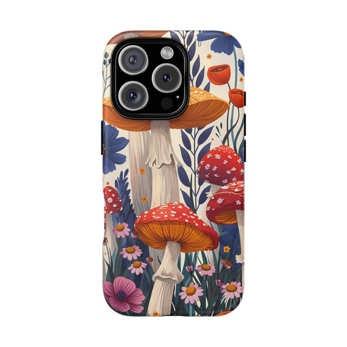 Kleurrijke Paddenstoelen en Bloemen