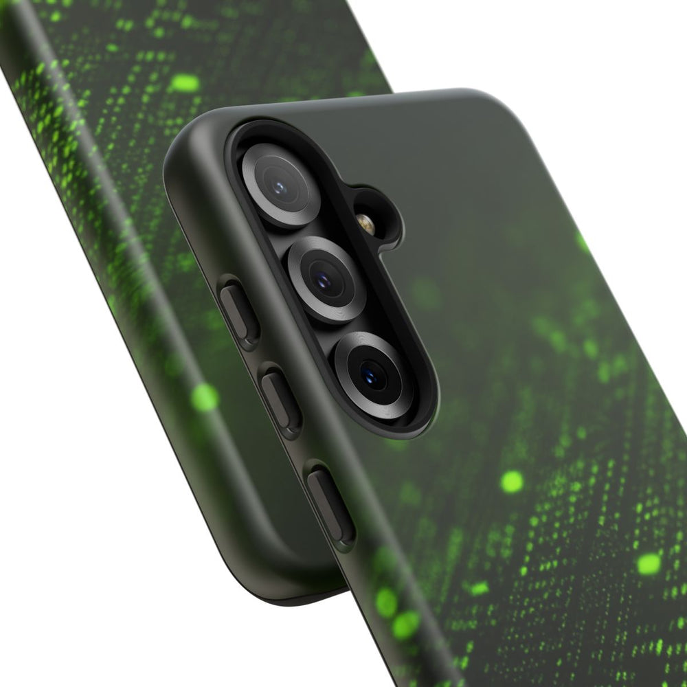 Abstract Groen Digitaal Raster Ontwerp