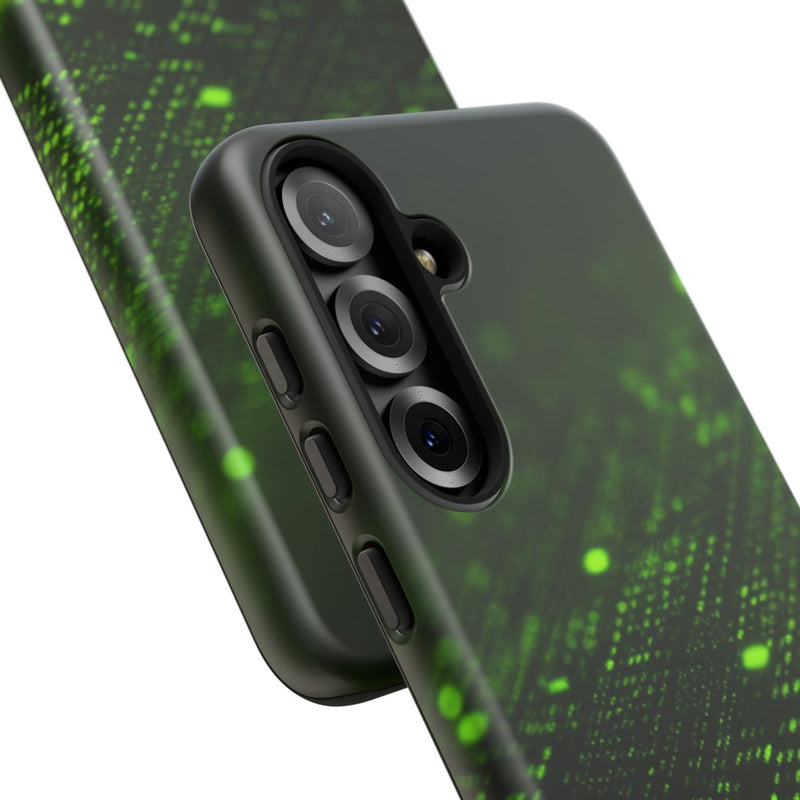 Abstract Groen Digitaal Raster Ontwerp