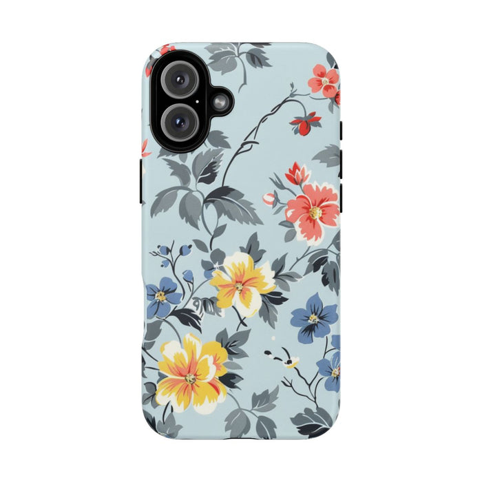 Vintage Bloemenpatroon in Pasteltinten