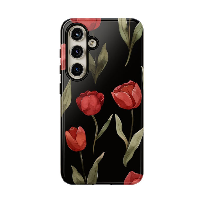 Rode Tulp Bloemenpatroon