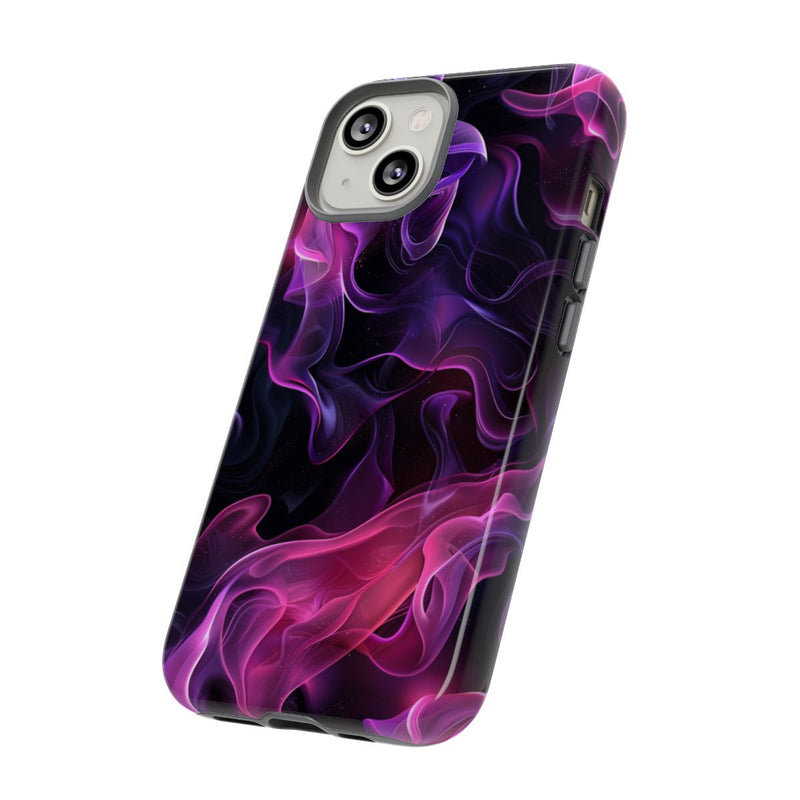 Violette en Roze Abstracte Vlammen