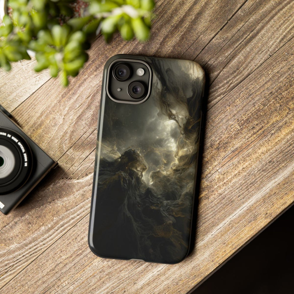 Abstracte Kosmische Schaduwen en Lichtwervelingen