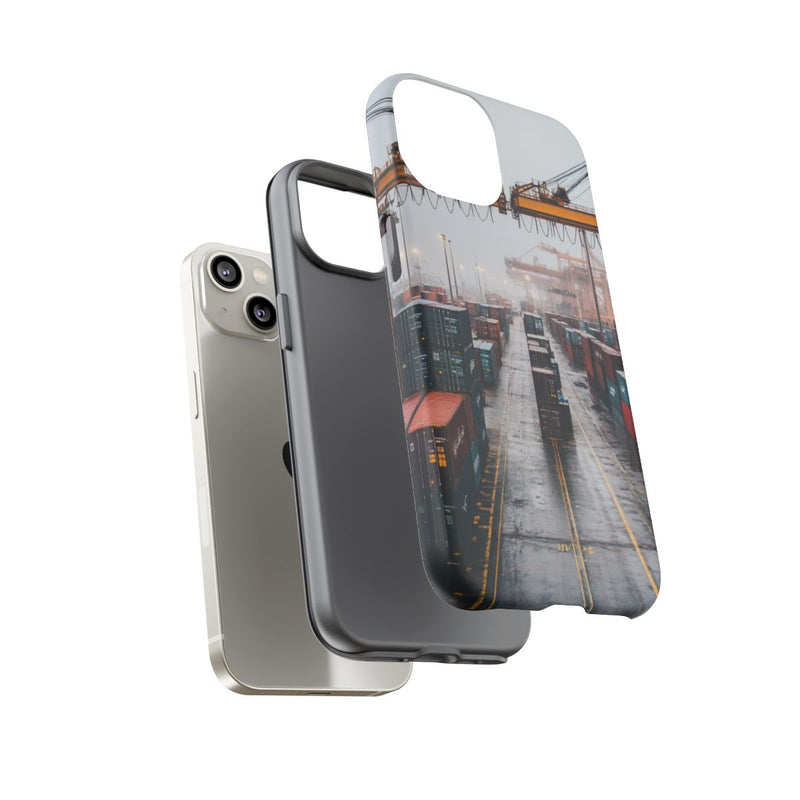 Vrachthavens met Containers en Kransen