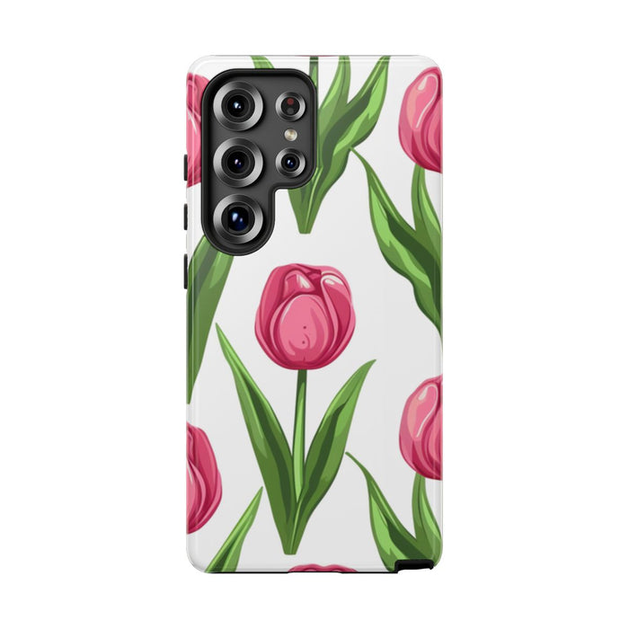Roze Tulp Bloemenpatroon
