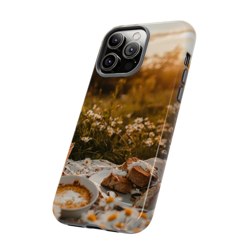 Zonnig Madeliefjesveld Ontbijtscène