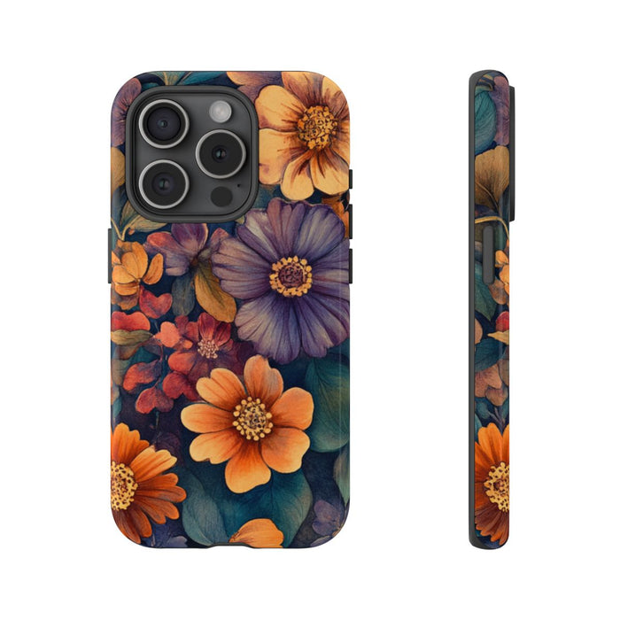 Levendig Aquarel Bloemenpatroon