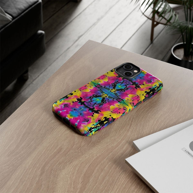Levendig Abstract Patroon met Kleurrijke Mozaïek
